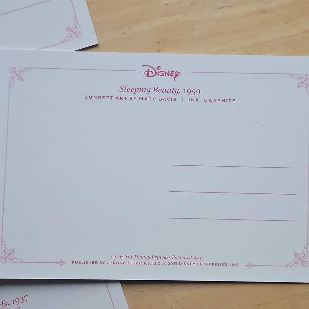 Disney Princess Postcards Pack